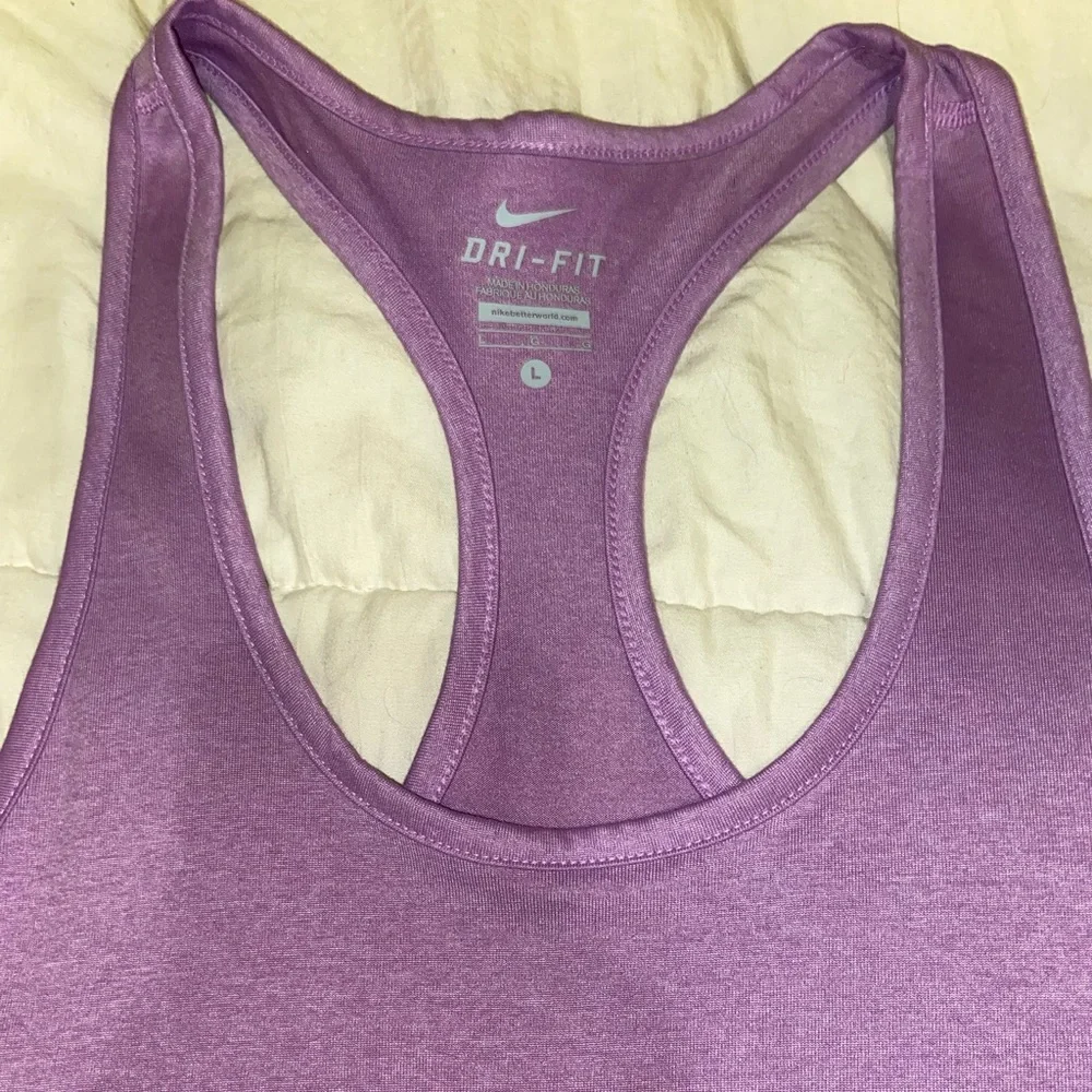 Nike Dri-fit Racerback Tank sz L EUC